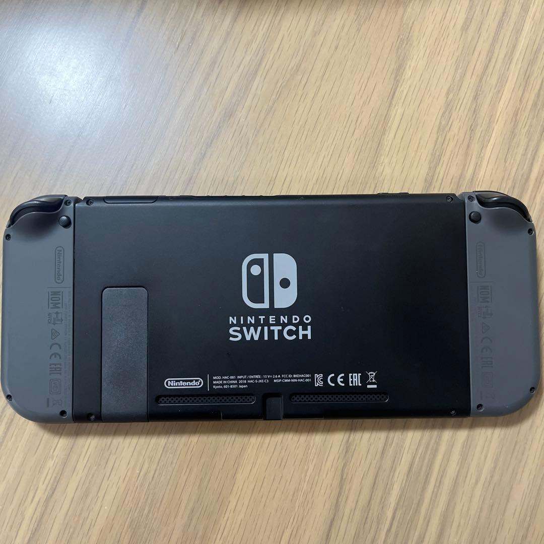 【美品】Nintendo Switch 2018年製 本体 グレー