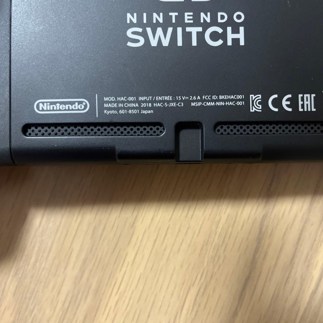 【美品】Nintendo Switch 2018年製 本体 グレー