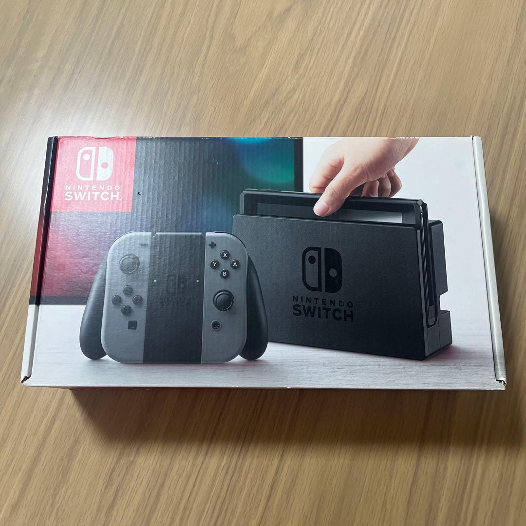 【美品】Nintendo Switch 2018年製 本体 グレー