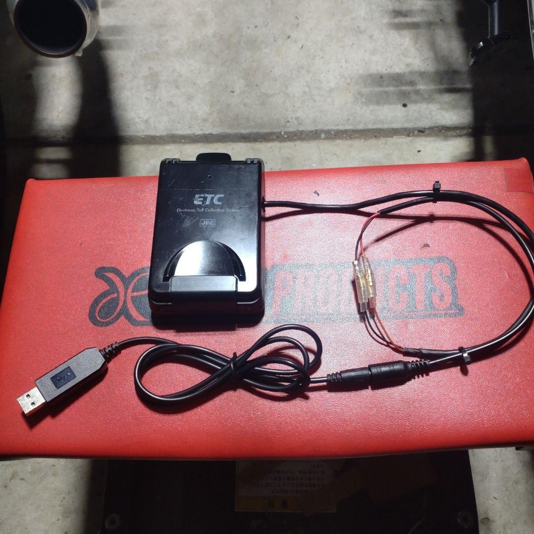 バイク用　ETC　USB　日本無線　JRM-12　【853】
