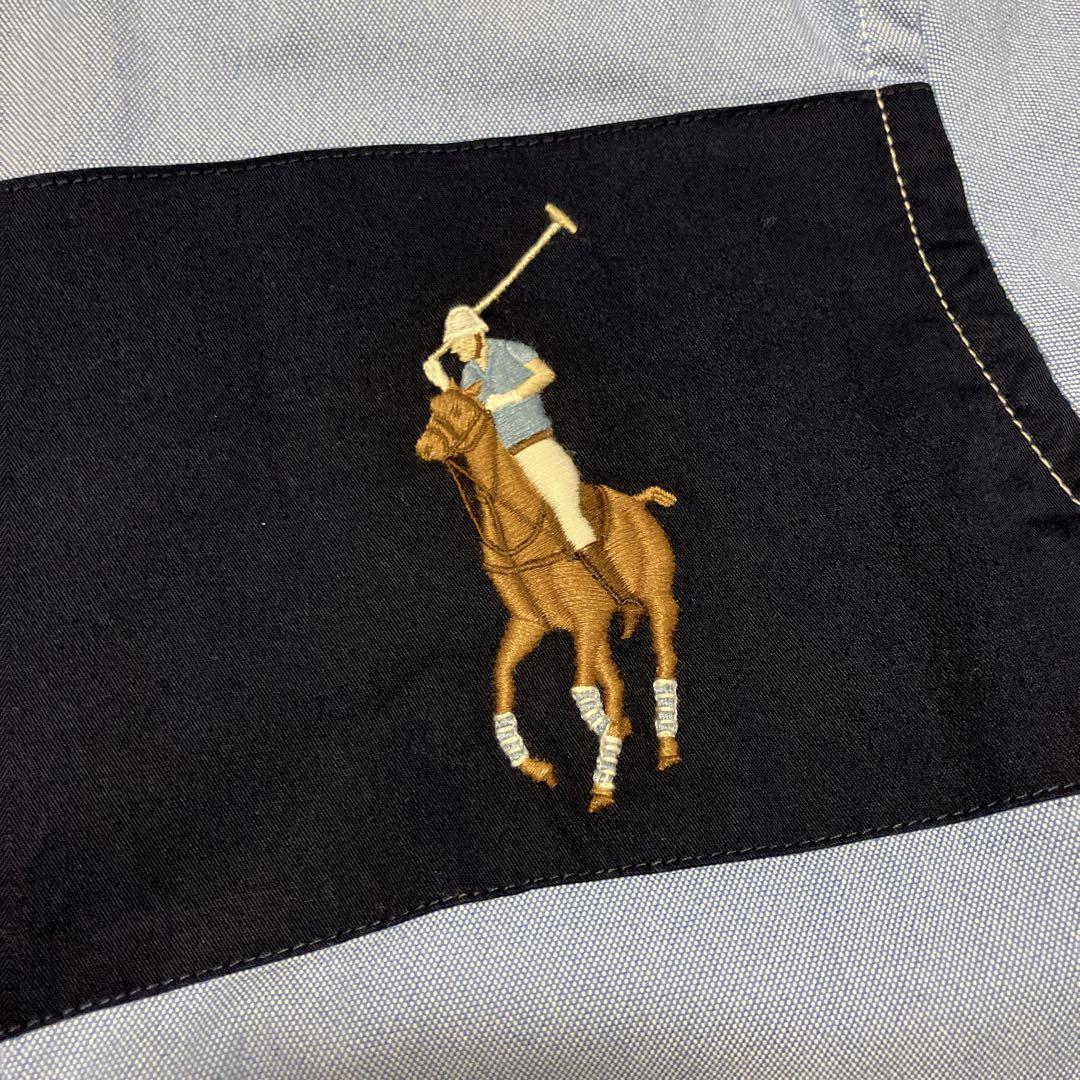 POLO ラルフローレン ビッグポニー刺繍 ナンバリング ボタンダウンシャツ