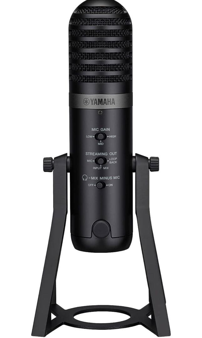 YAMAHA ライブストリーミングマイクロフォン マイク一体型 USB AG01