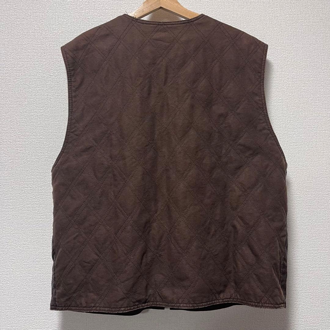 90s ST.JOHN’S BAY leather hunting vest