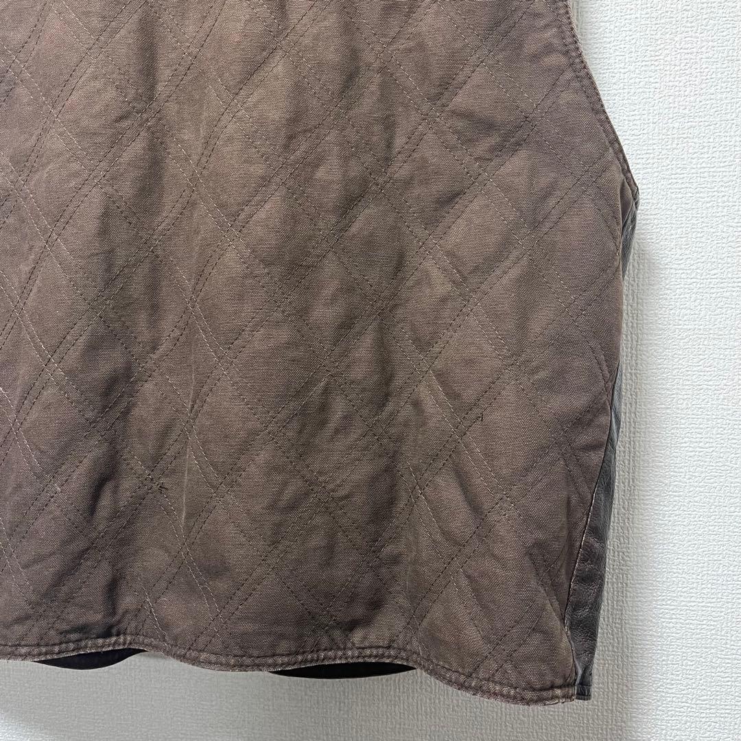 90s ST.JOHN’S BAY leather hunting vest