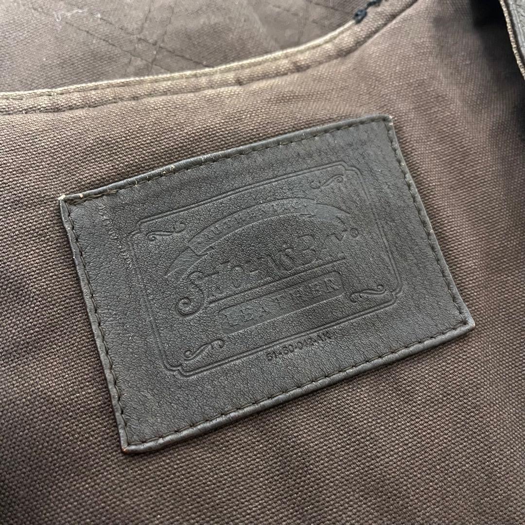 90s ST.JOHN’S BAY leather hunting vest