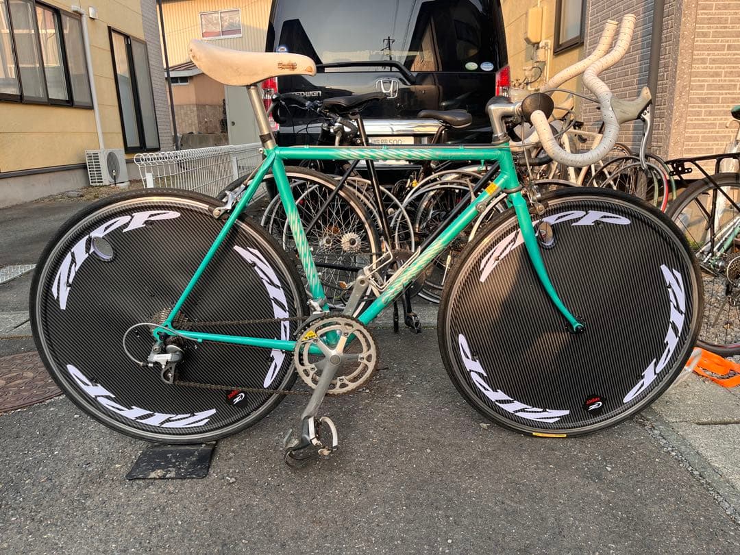 急ぎ！ZIPP カーボン ディスクホイール　700c