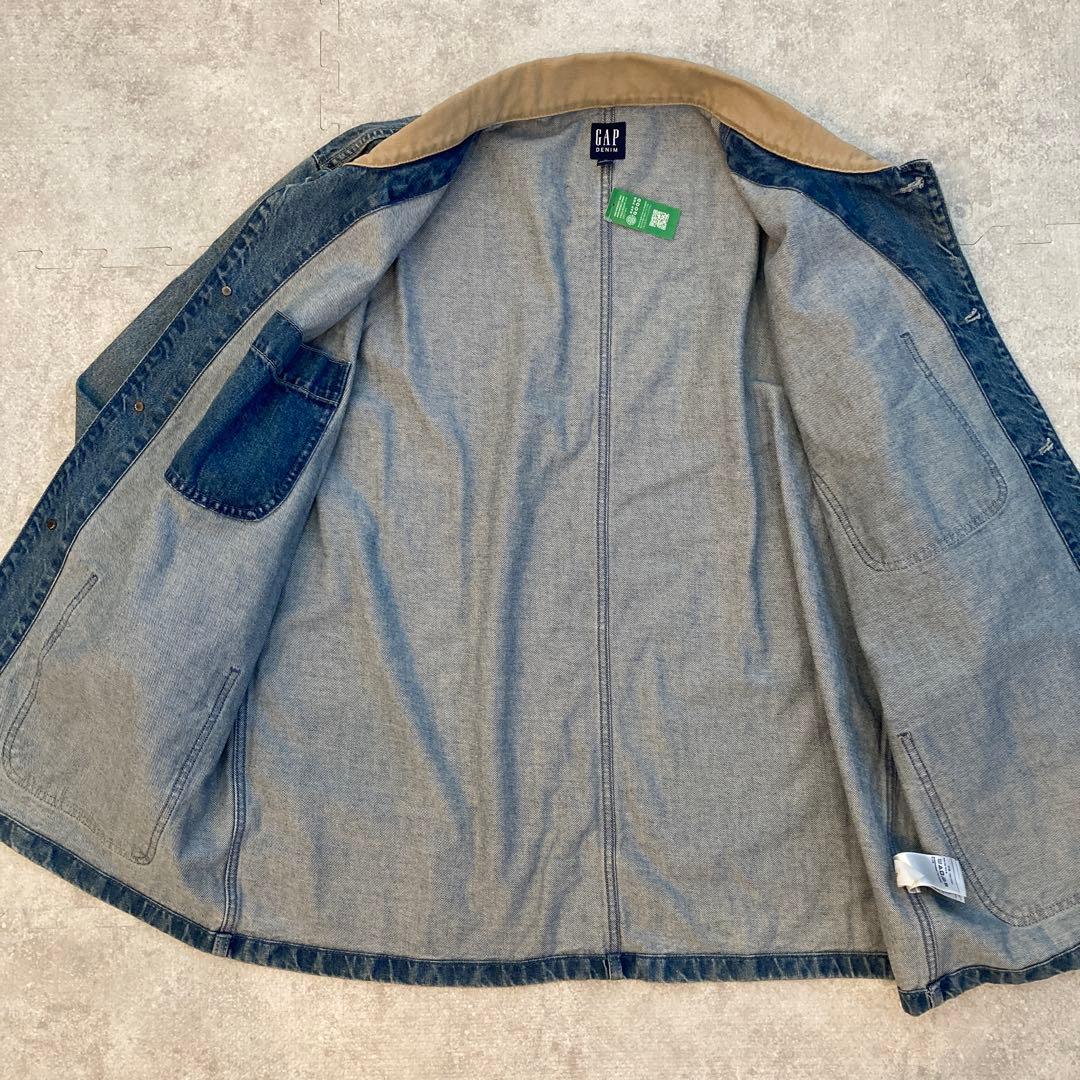 【新品タグ付き✨】GAP DENIM ギャップ　デニム　カバーオール　XL