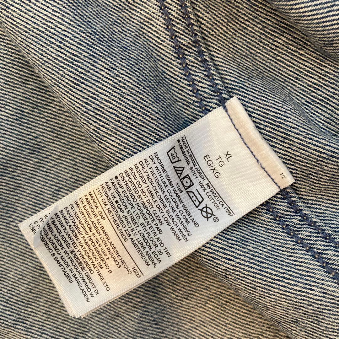 【新品タグ付き✨】GAP DENIM ギャップ　デニム　カバーオール　XL