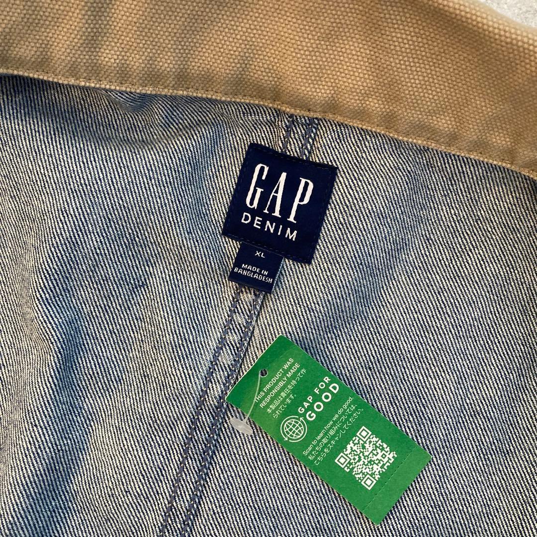 【新品タグ付き✨】GAP DENIM ギャップ　デニム　カバーオール　XL