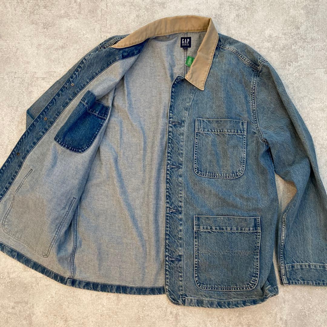 【新品タグ付き✨】GAP DENIM ギャップ　デニム　カバーオール　XL