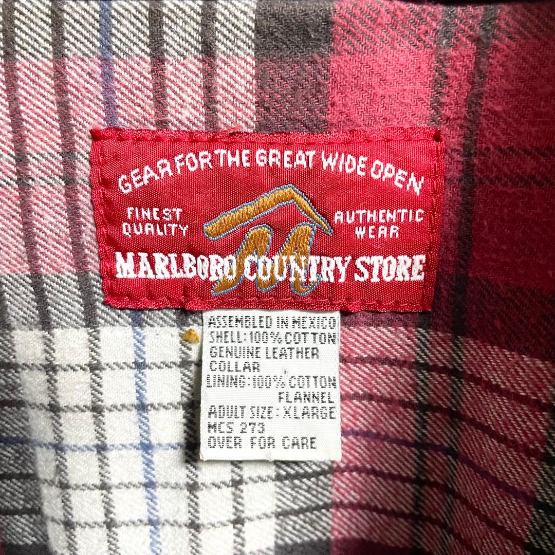 90s Marlboro マルボロ　デニムジャケット　メンズXLサイズ
