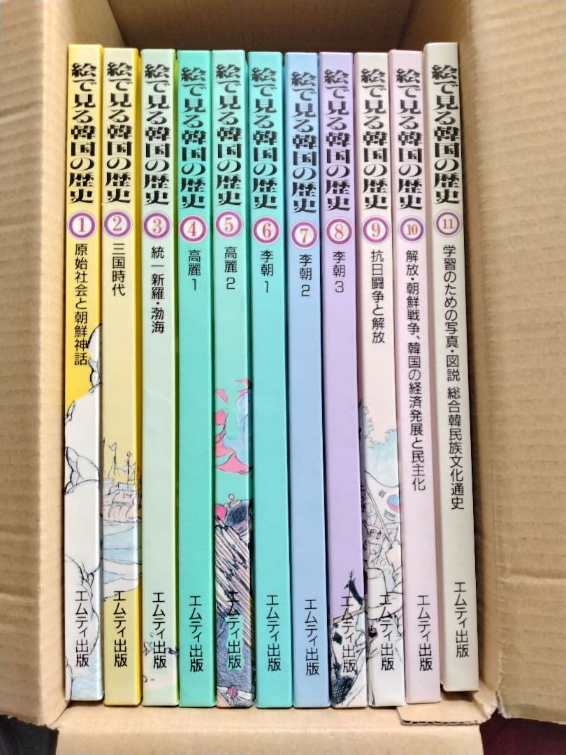《図説総合韓国史》『絵で見る韓国の歴史』全11巻