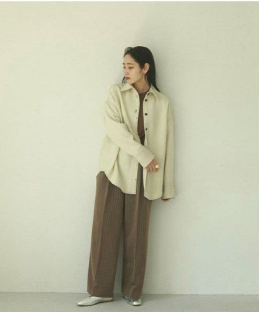 トップス TODAYFUL Stitch Wool Shirts