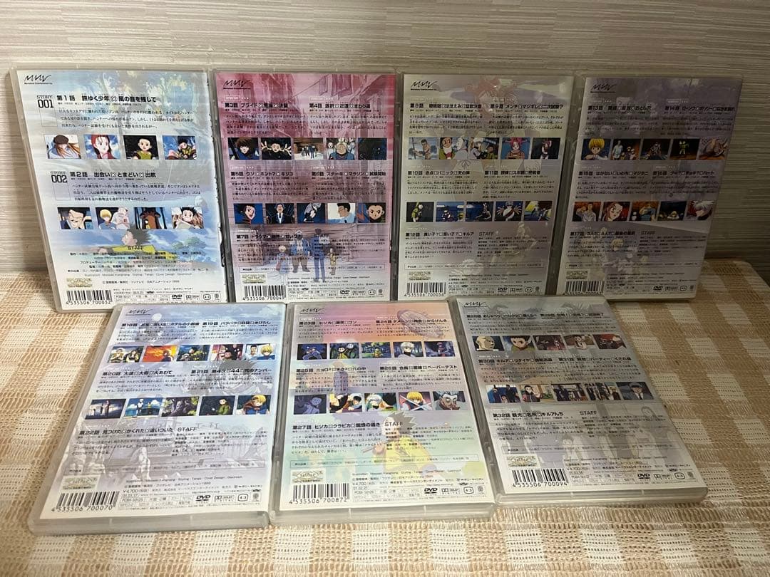 HUNTER×HUNTER ハンター×ハンター 全13巻セット DVD セル版