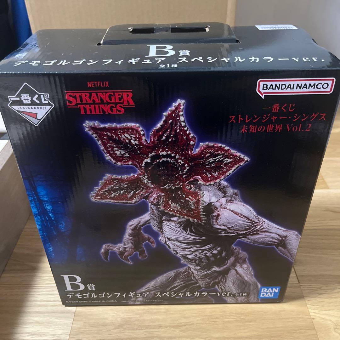 一番くじストレンジャーシングス　B賞デモゴルゴン　D賞F賞すべて未開封品