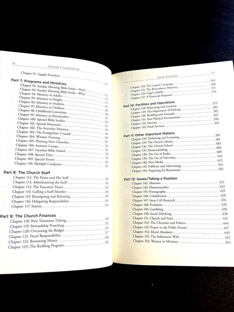 Pastor’s Handbook John Bisagno 牧師のマニュアル