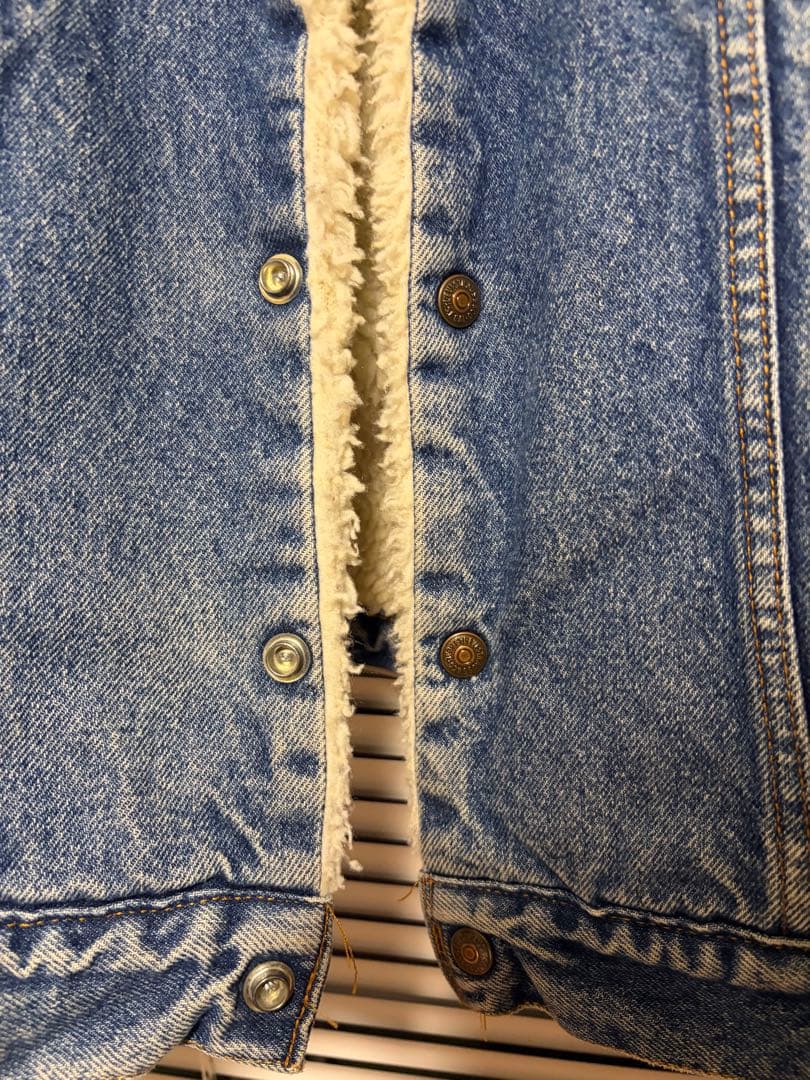 Levi's リーバイス 70608 ボアデニム　ジャケット　80's USA