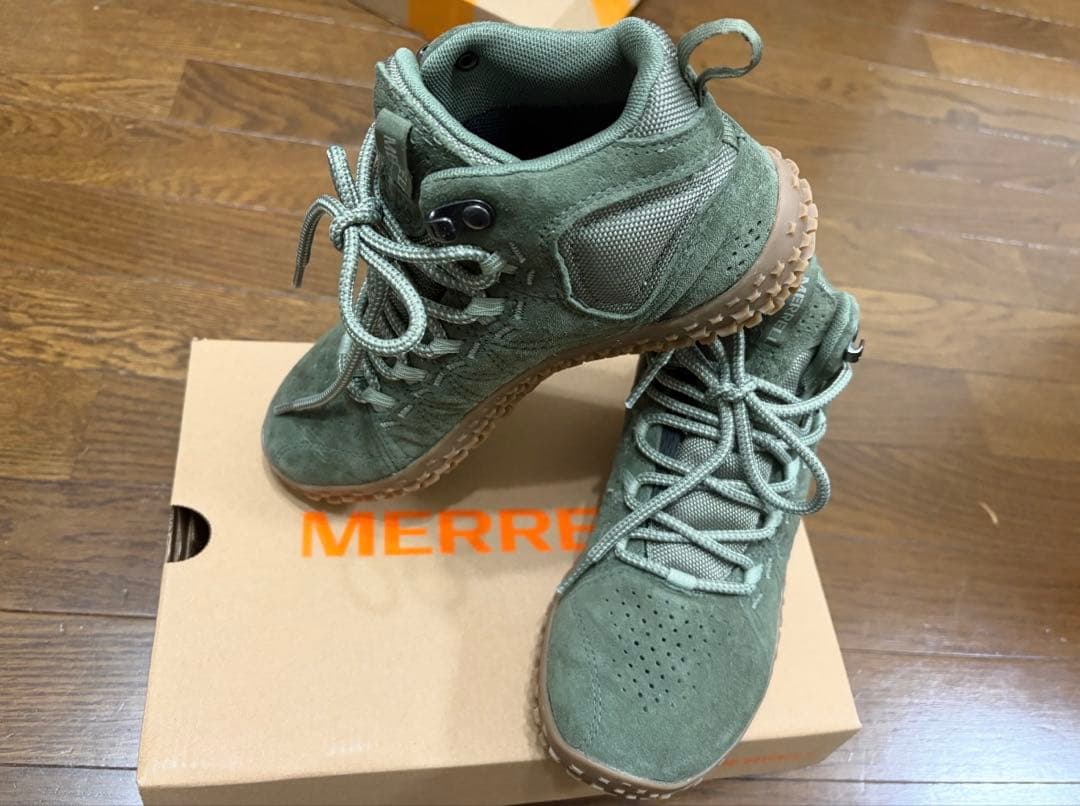 MERRELL ラプトミッド　ウォータープルーフ レディース ベアフット24cm