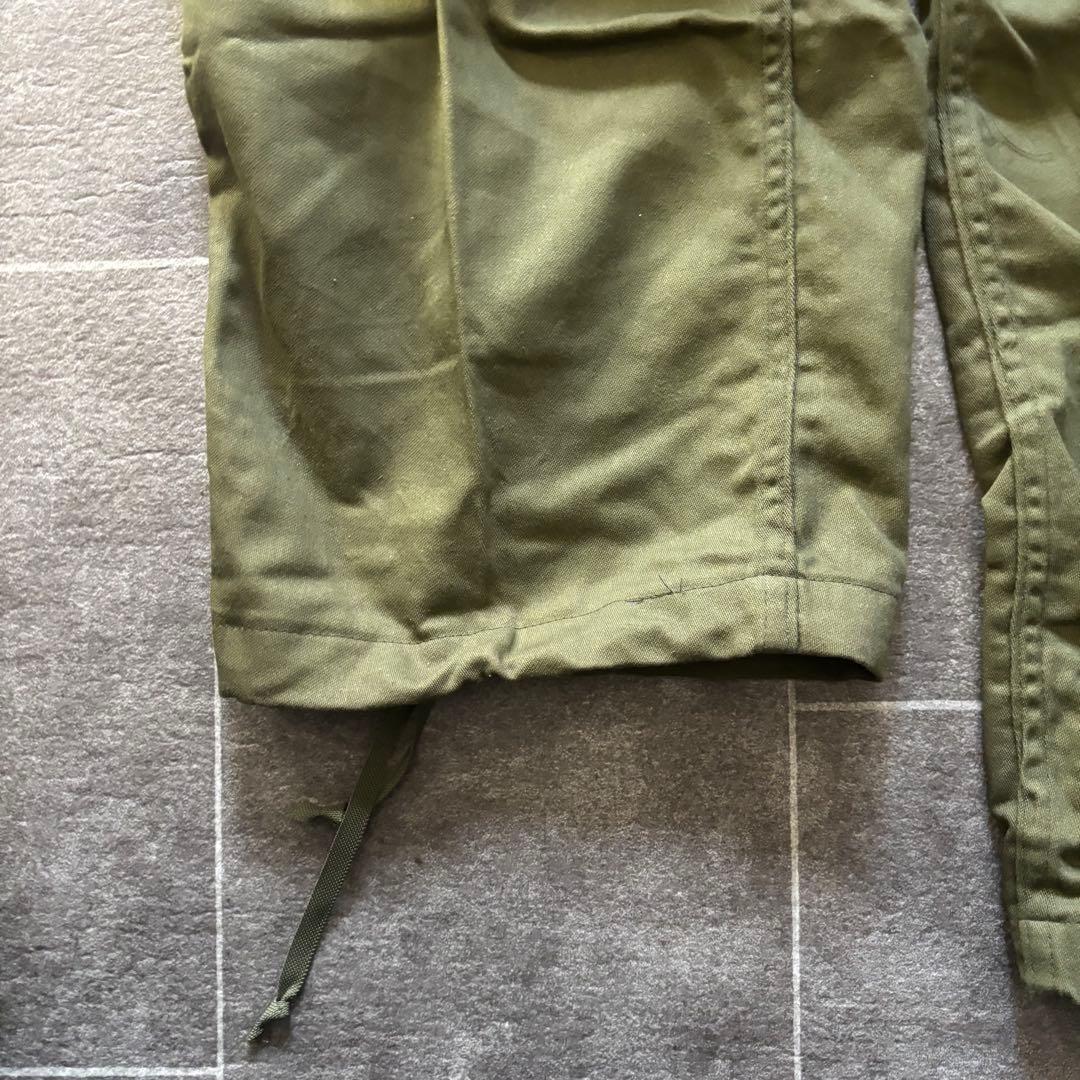 80s US ARMY M-51 TALONジップ カーゴ 軍パン ビンテージ