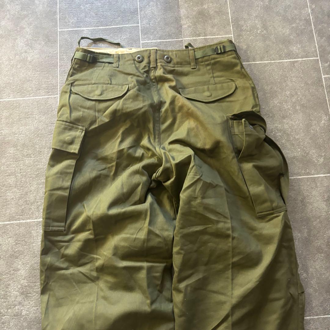 80s US ARMY M-51 TALONジップ カーゴ 軍パン ビンテージ
