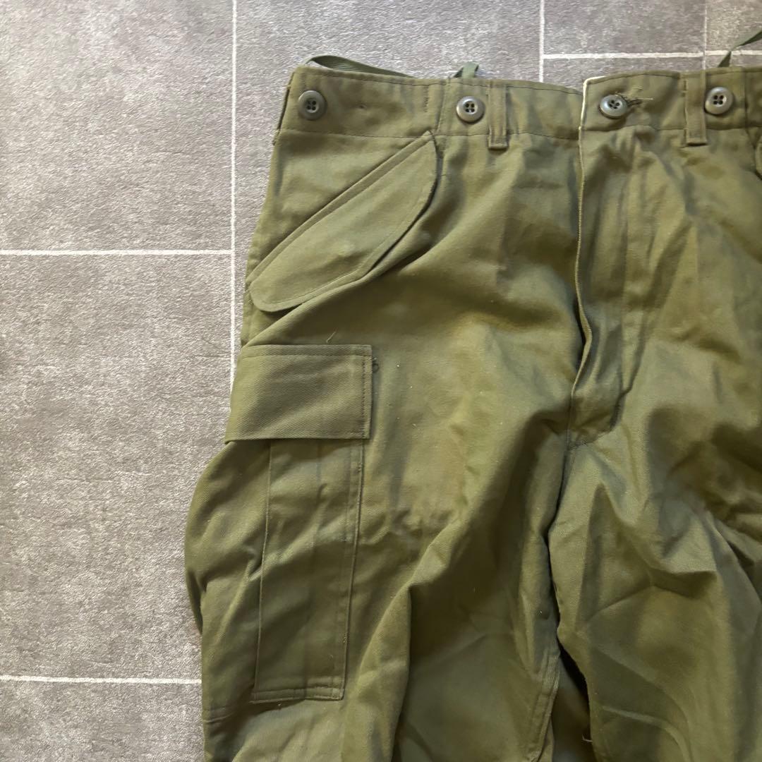 80s US ARMY M-51 TALONジップ カーゴ 軍パン ビンテージ