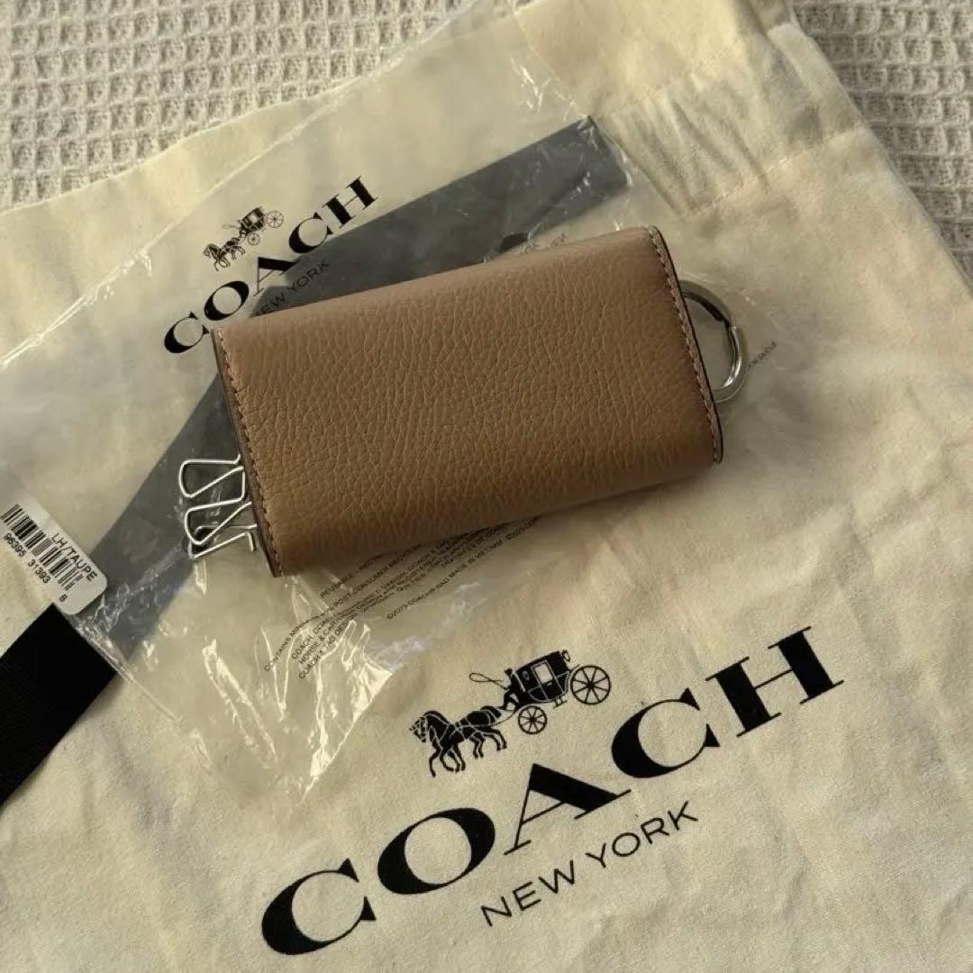 【新品•正規品】COACH コーチ　エッセンシャル 6 リング キー ケース
