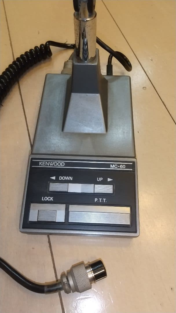 ②【希少】KENWOOD MC-60 マイク通電確認済