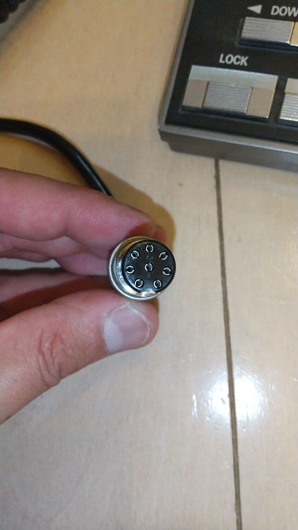 ②【希少】KENWOOD MC-60 マイク通電確認済
