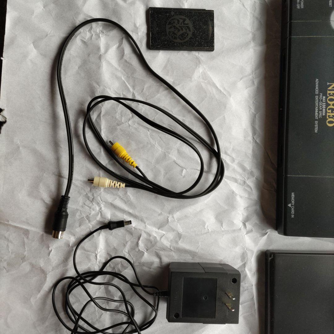 SNK NEOGEO 本体 + コントローラー セット