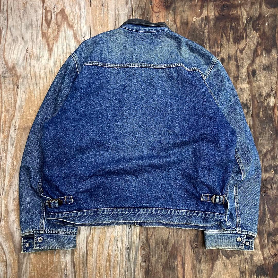 80s WRANGLER デニムトラッカージャケット コーデュロイ ブランケット