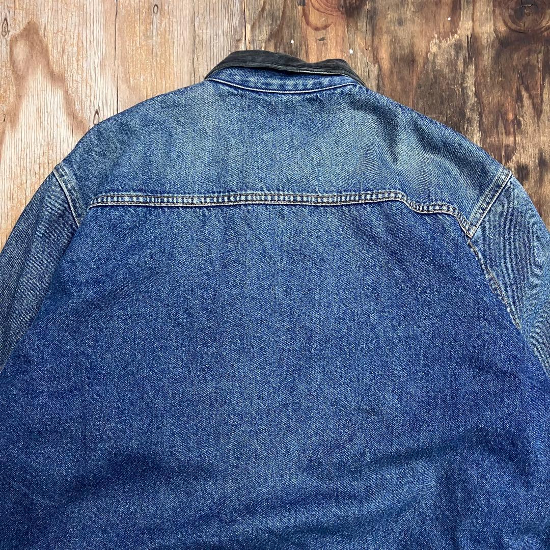 80s WRANGLER デニムトラッカージャケット コーデュロイ ブランケット