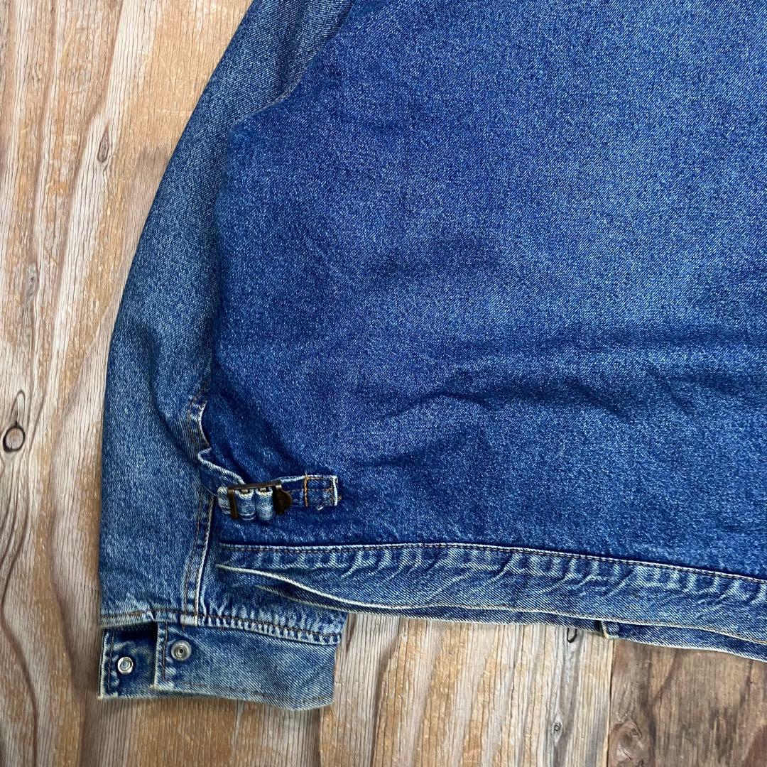 80s WRANGLER デニムトラッカージャケット コーデュロイ ブランケット