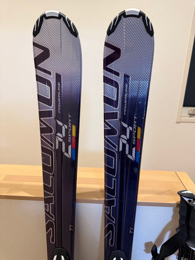 Salomon スキー板　ストック　ブーツ　3点セット