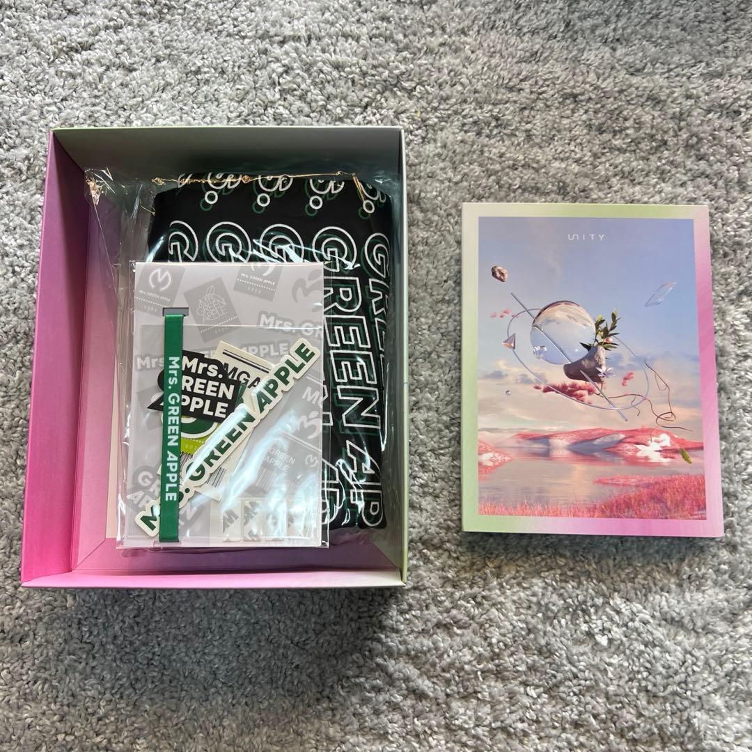 Mrs.GREEN APPLE 『Unity』初回限定盤CD＋DVD＋GOODS
