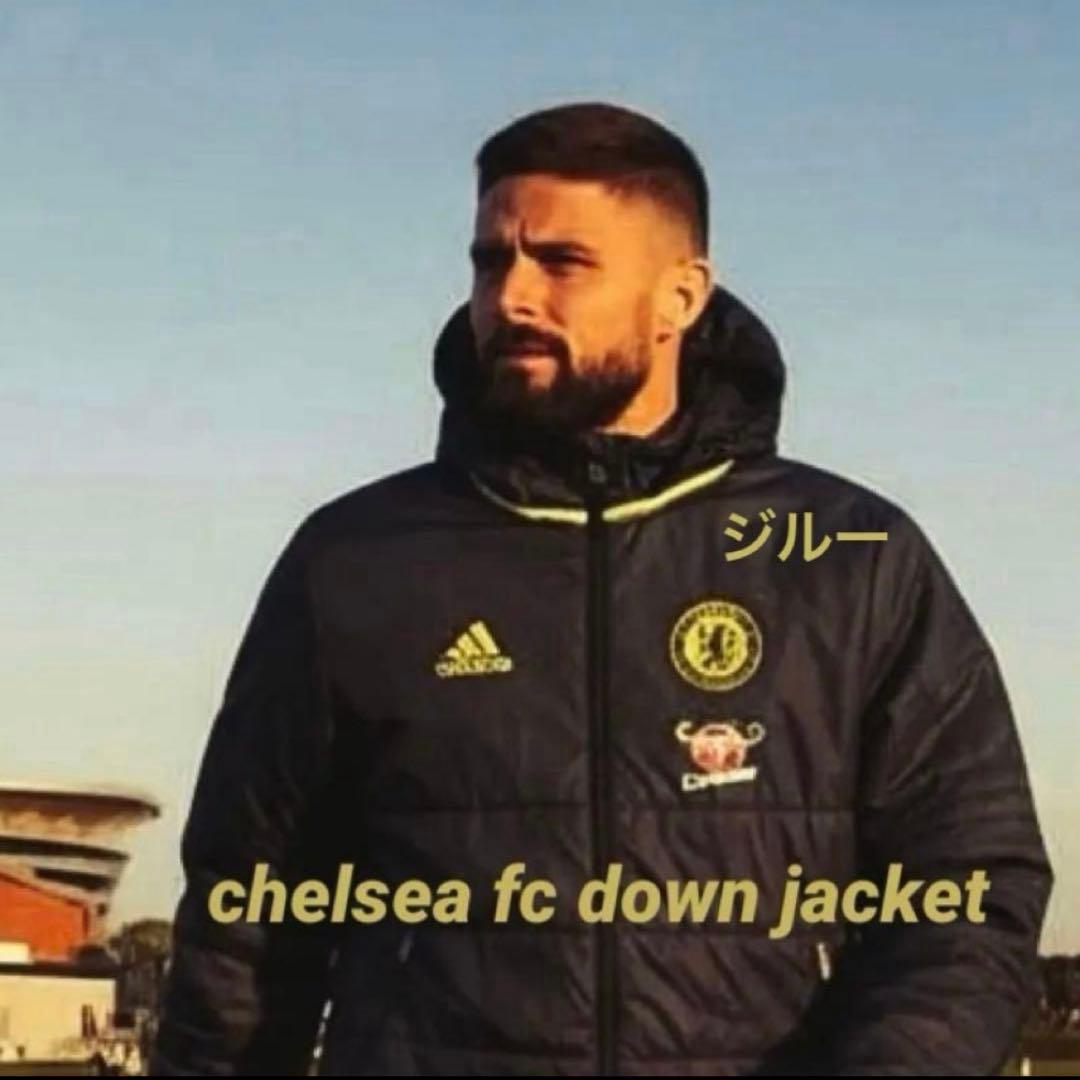 Chelsea 選手支給品 フィル ジャケット adidas ダウンジャケット