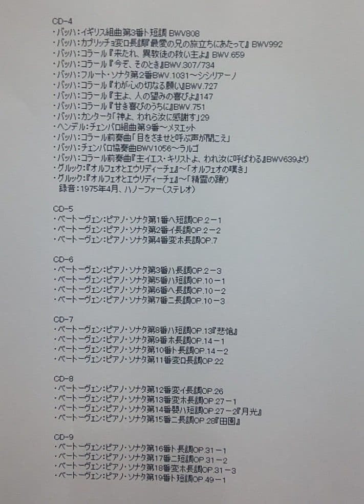 ウィルヘルム・ケンプ ソロ・ピアノ演奏集 CD35枚組 (新品未開封)