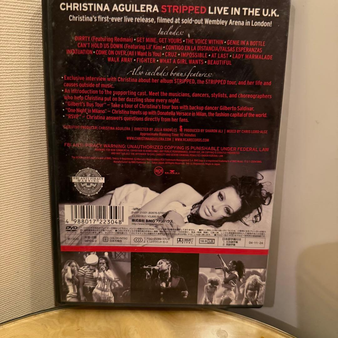 ミュージック CHRISTINA AGUILERA STRIPPED LIVE
