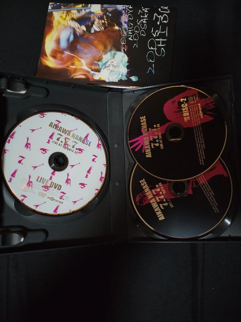 相川七瀬 7.7.7 LIVE AT SHIBUYA AX　DVD + 2CD