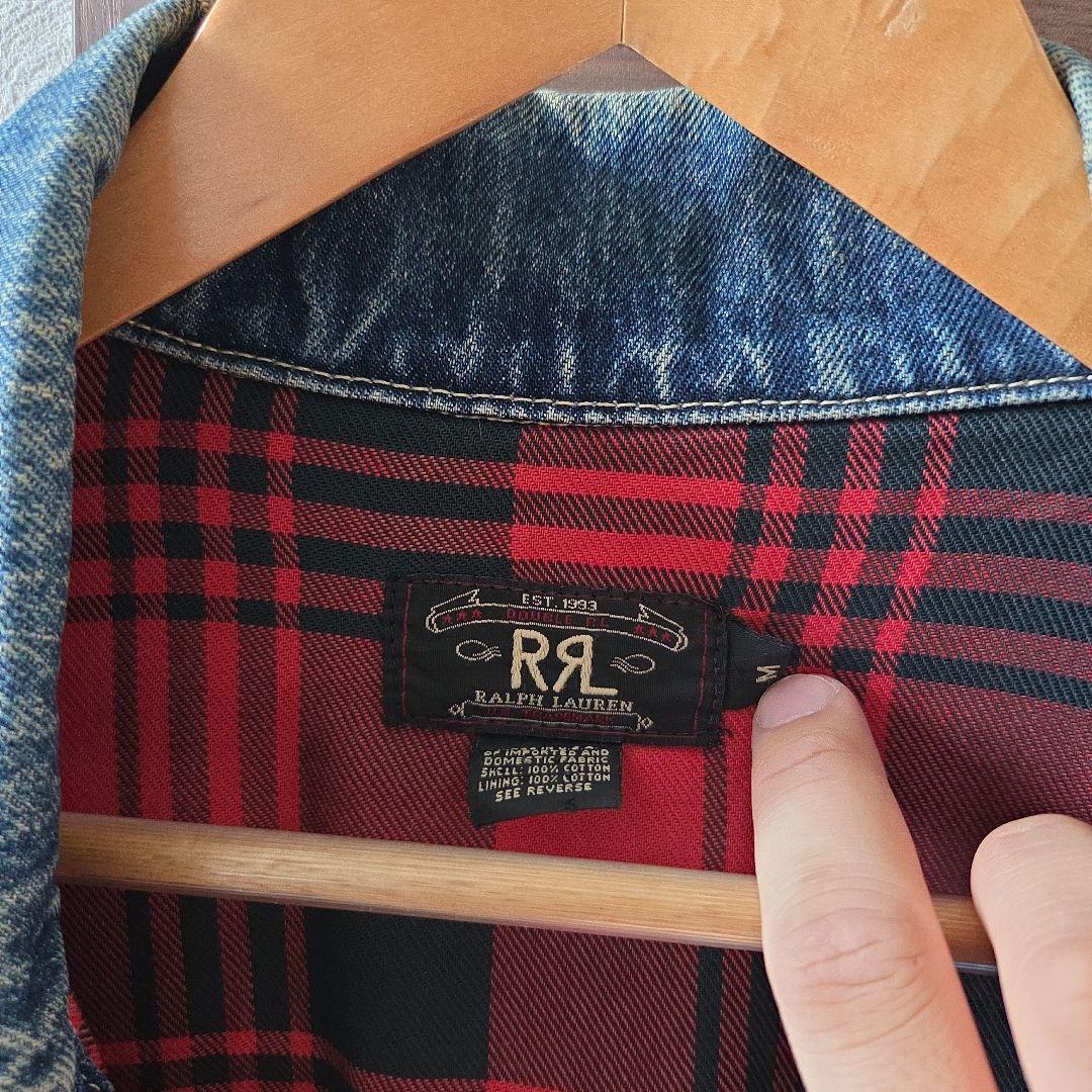 RRL　デニムジャケット USA 90s usM　ダブルアールエル