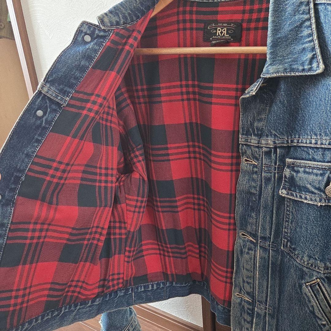 RRL　デニムジャケット USA 90s usM　ダブルアールエル