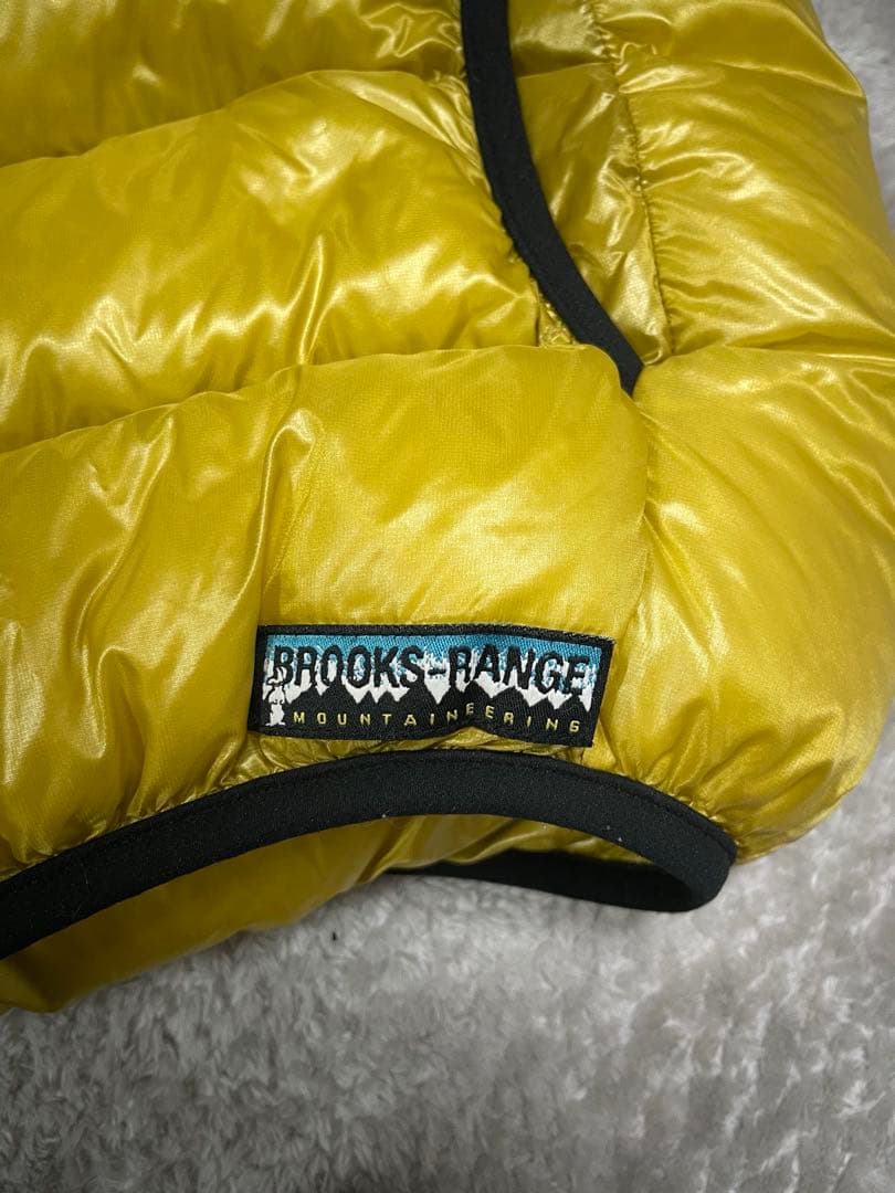 BROOKS-RANGEM イエローダウンベスト