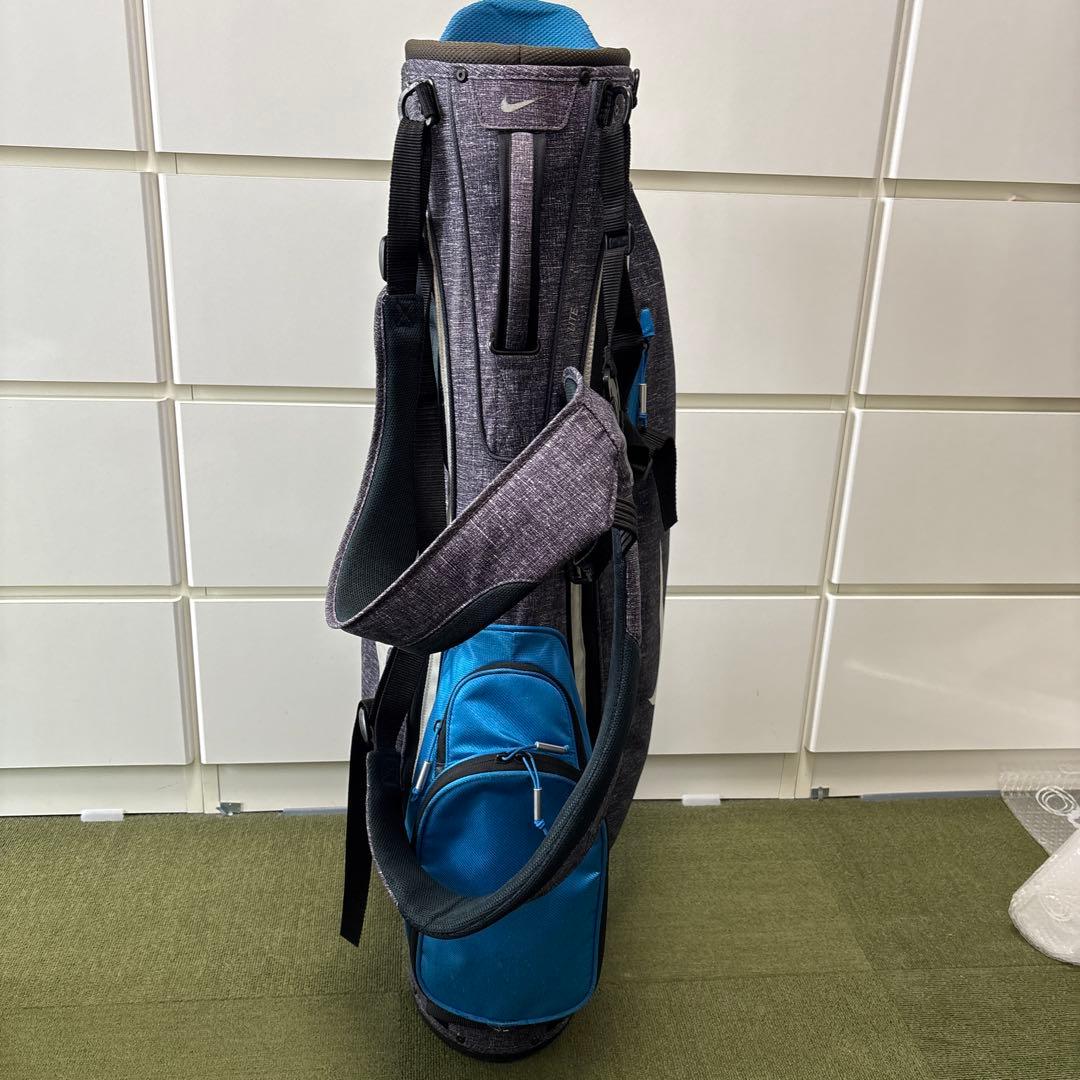 Nike ゴルフスタンドバッグ グレー/ブルー ナイキ