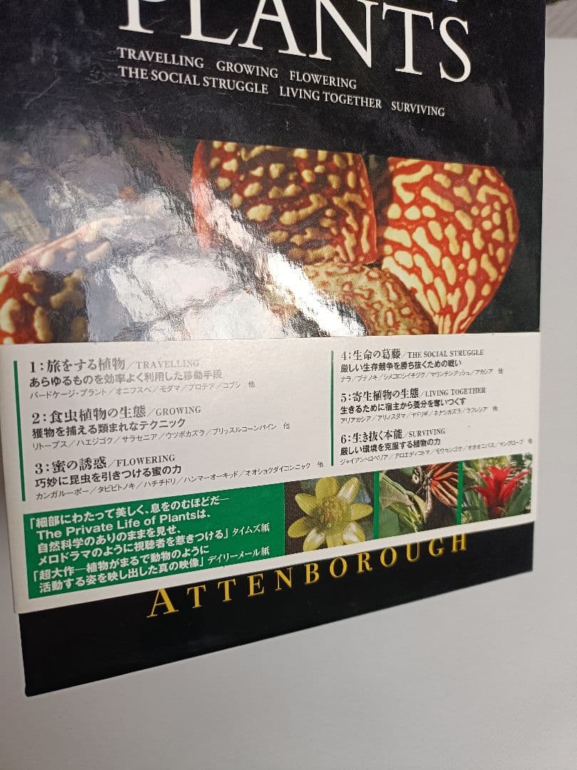 貴重！The Private Life of Plants 日本語吹替有り