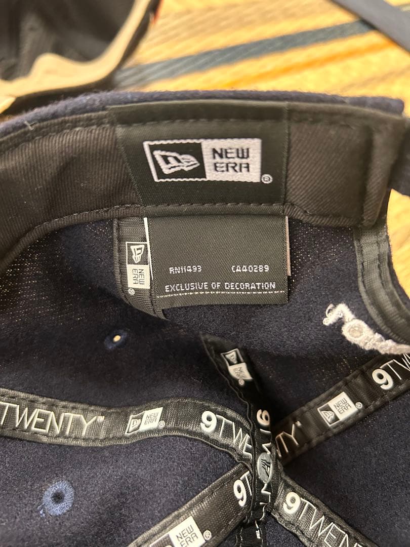 New Era 9TWENTY ネイビーキャップ LLW週末値下げします。