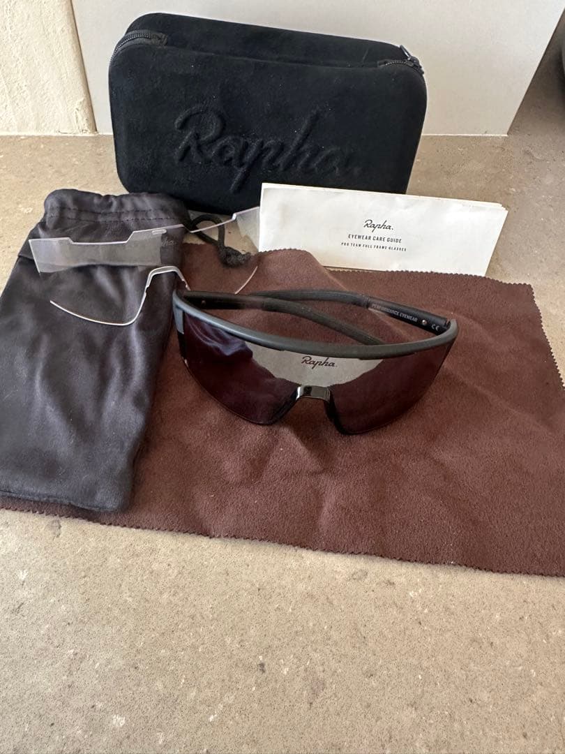 美品！Rapha スポーツサングラス ブラック