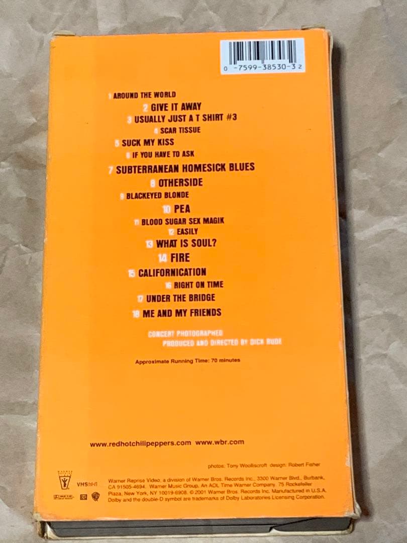 ミュージック Red Hot Chili Peppers: OFF THE MAP [VHS]