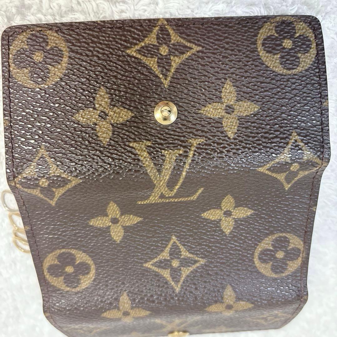 【美品】ルイ・ヴィトン　Louis Vuitton モノグラム 4連　キーケース