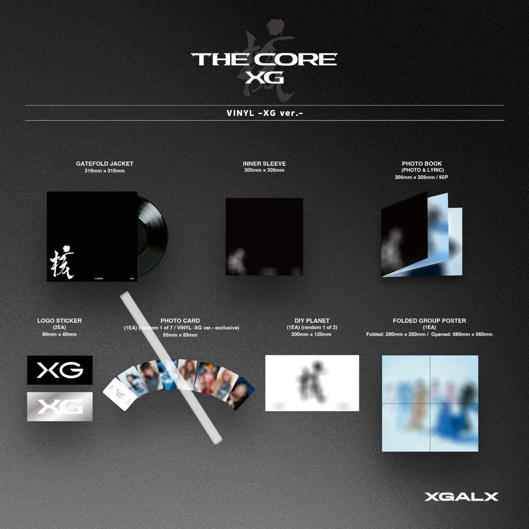 XG \"THE CORE\" VINYL ver 【DIY PLANET：X】