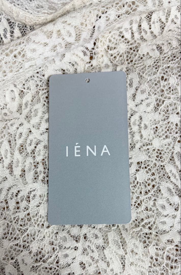イエナ　IENA リーフレースブラウス