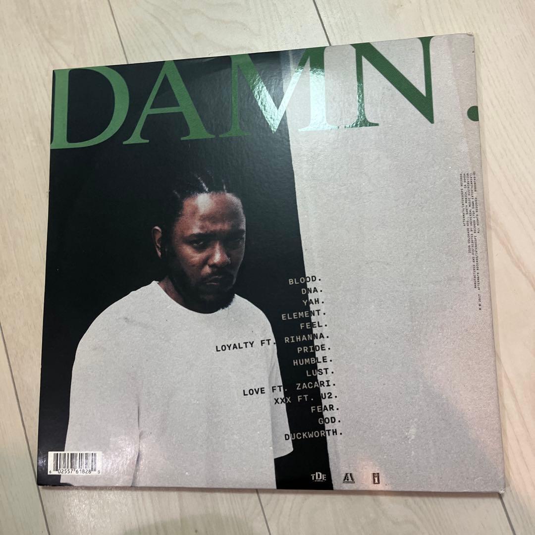Kendrick Lamar DAMN. レコード